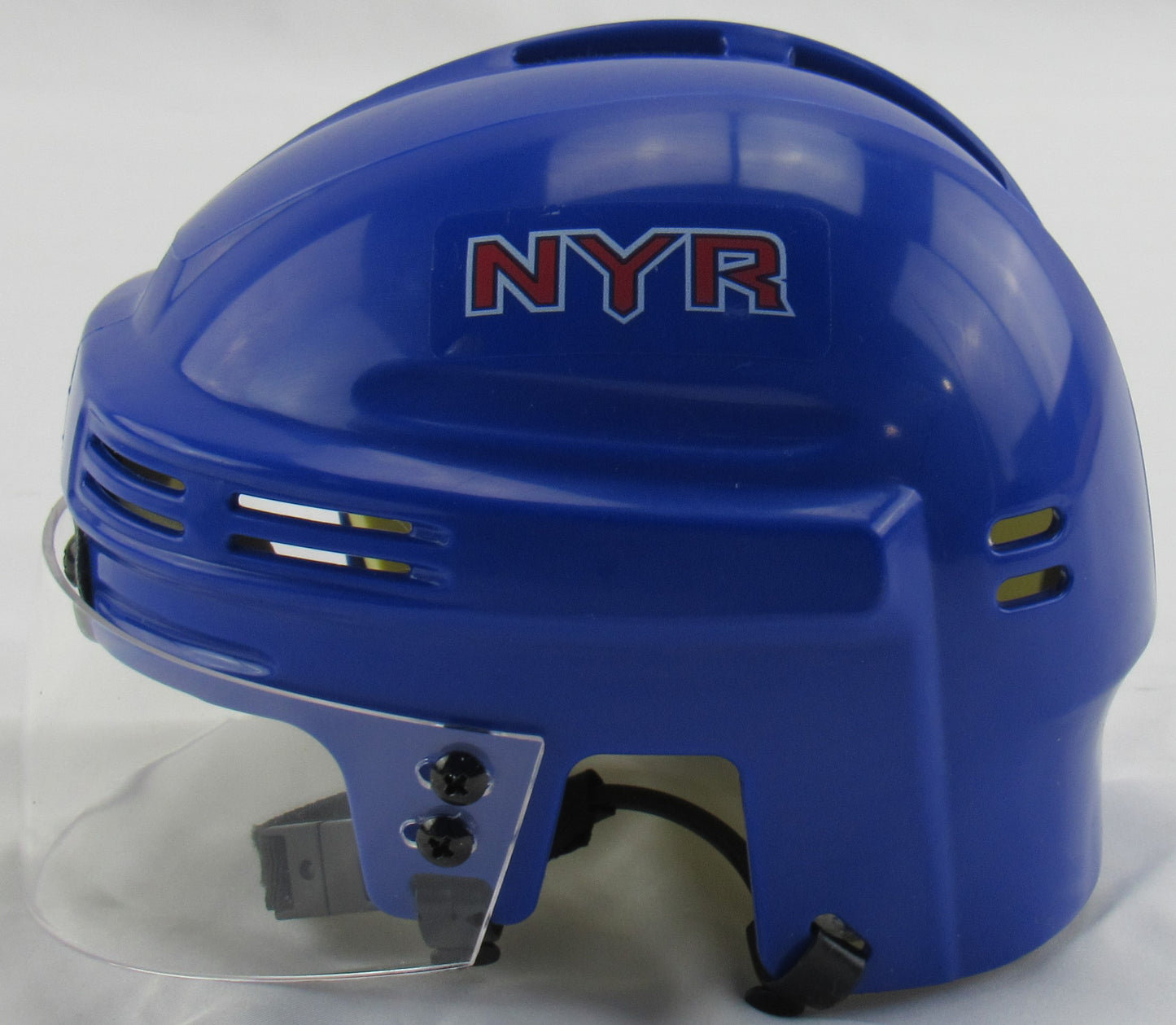 Jimmy Vesey Signed Auto Autograph Rangers Blue Mini Helmet JSA Certified