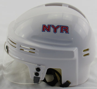 K'Andre Miller Signed Auto Autograph Rangers White Mini Helmet Fanatics Hologram