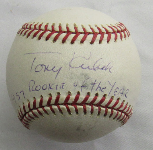 Tony Kubek Signed Auto Baseball JSA CG96965