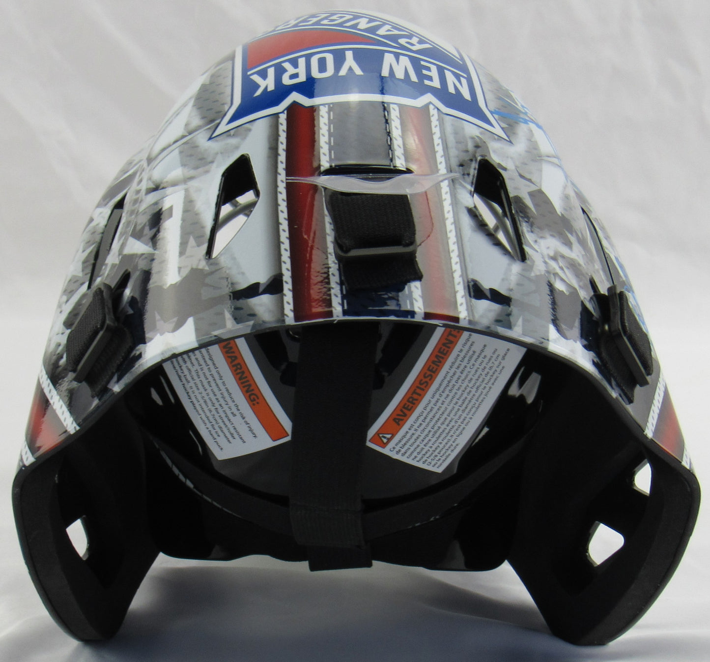 Mike Richter Henrik Lundqvist Igor Shesterkin Signed Auto Autograph Rangers Goalie Helmet Fanatics Hologram