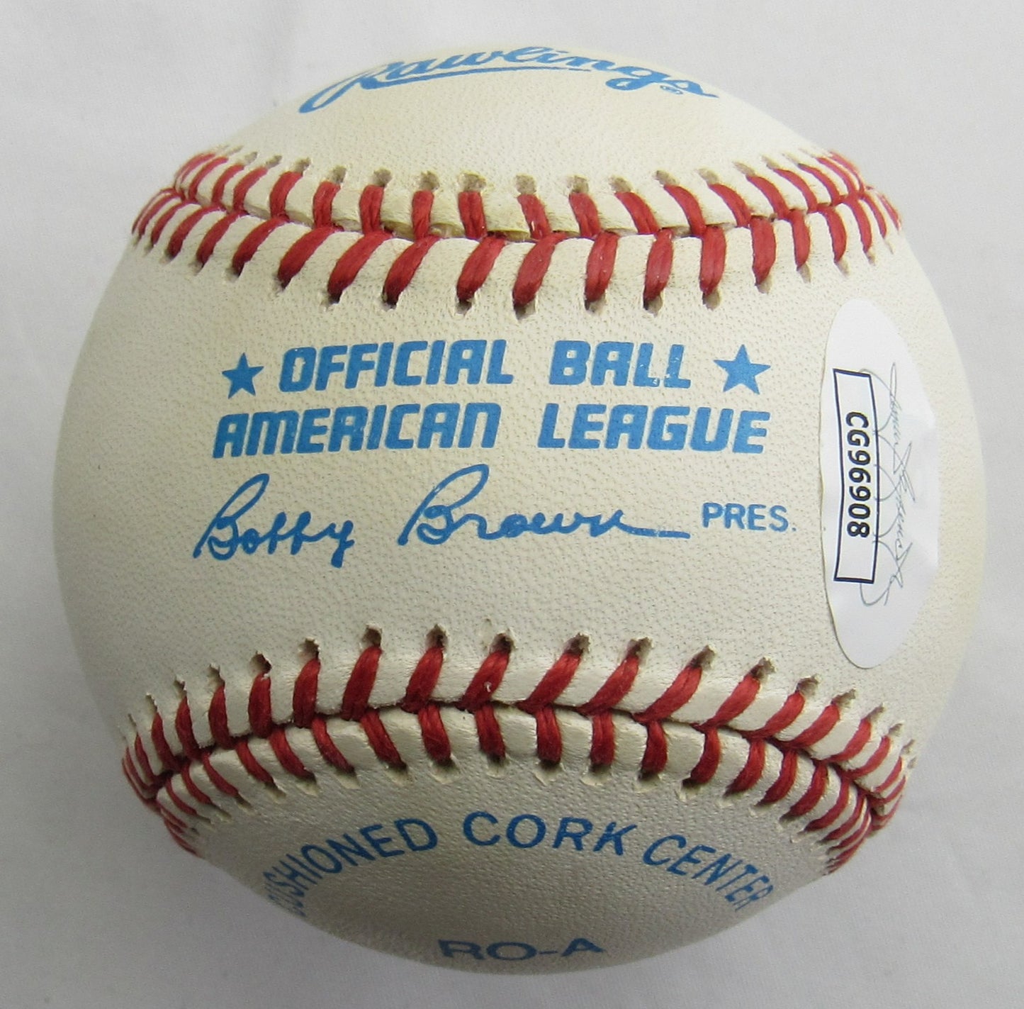 Cal Ripken Signed Auto Baseball JSA CG96908