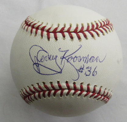 Jerry Koosman Signed Auto Baseball JSA CG96889