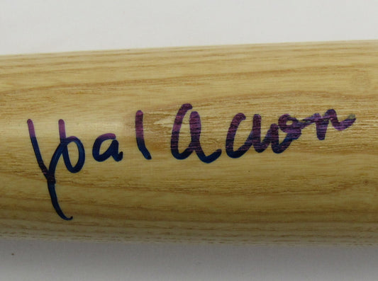 Hank Aaron Signed Auto Autograph Adirondack Baseball Bat PSA AN19106