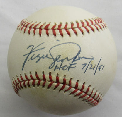 Fergie Jenkins Signed Auto Baseball JSA CG96883