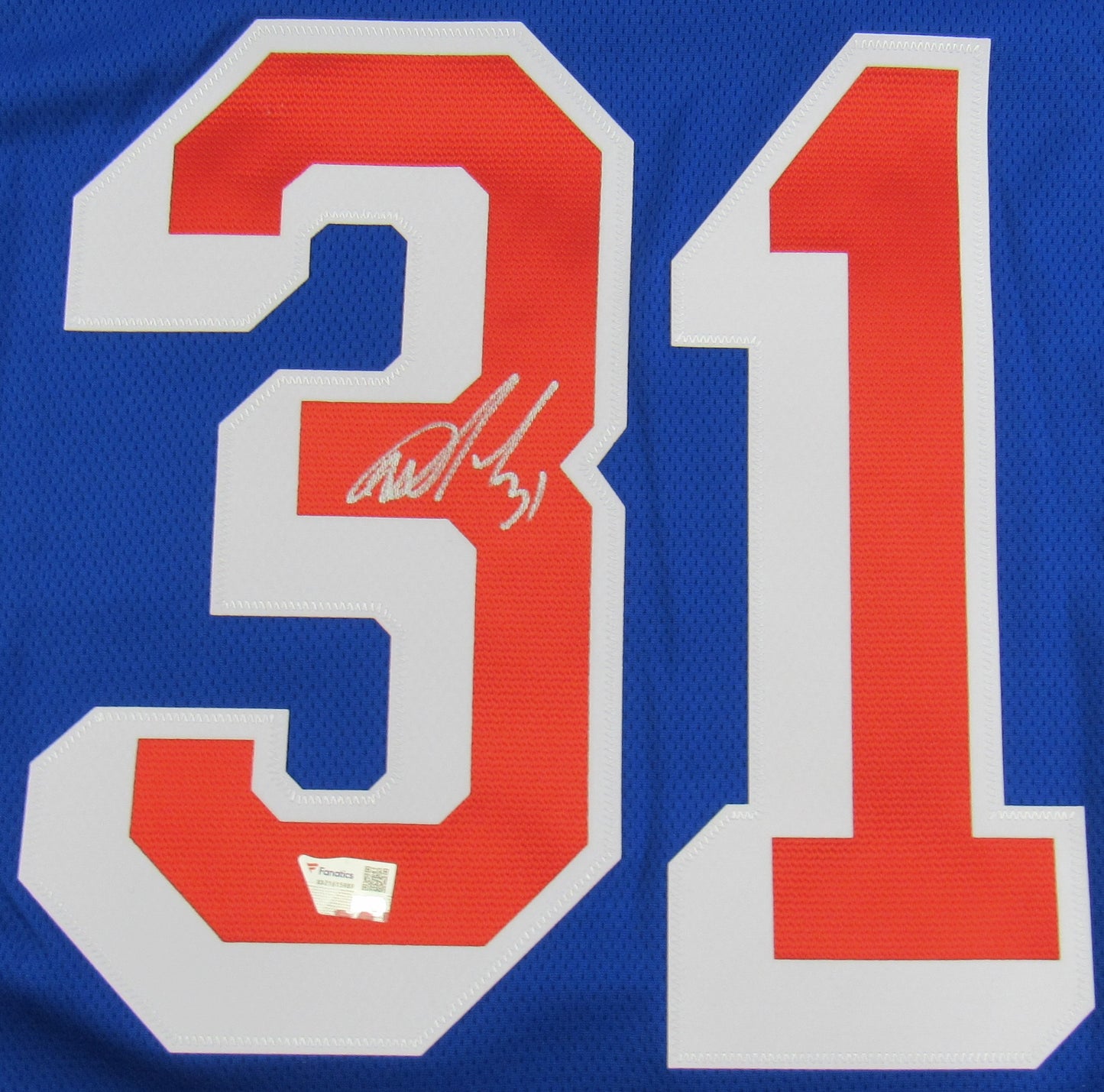 Igor Shesterkin Signed Auto Autograph Replica Rangers Jersey Fanatics Hologram