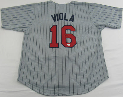 Frank Viola Signed Auto Autograph Replica Twins Jersey JSA Certified