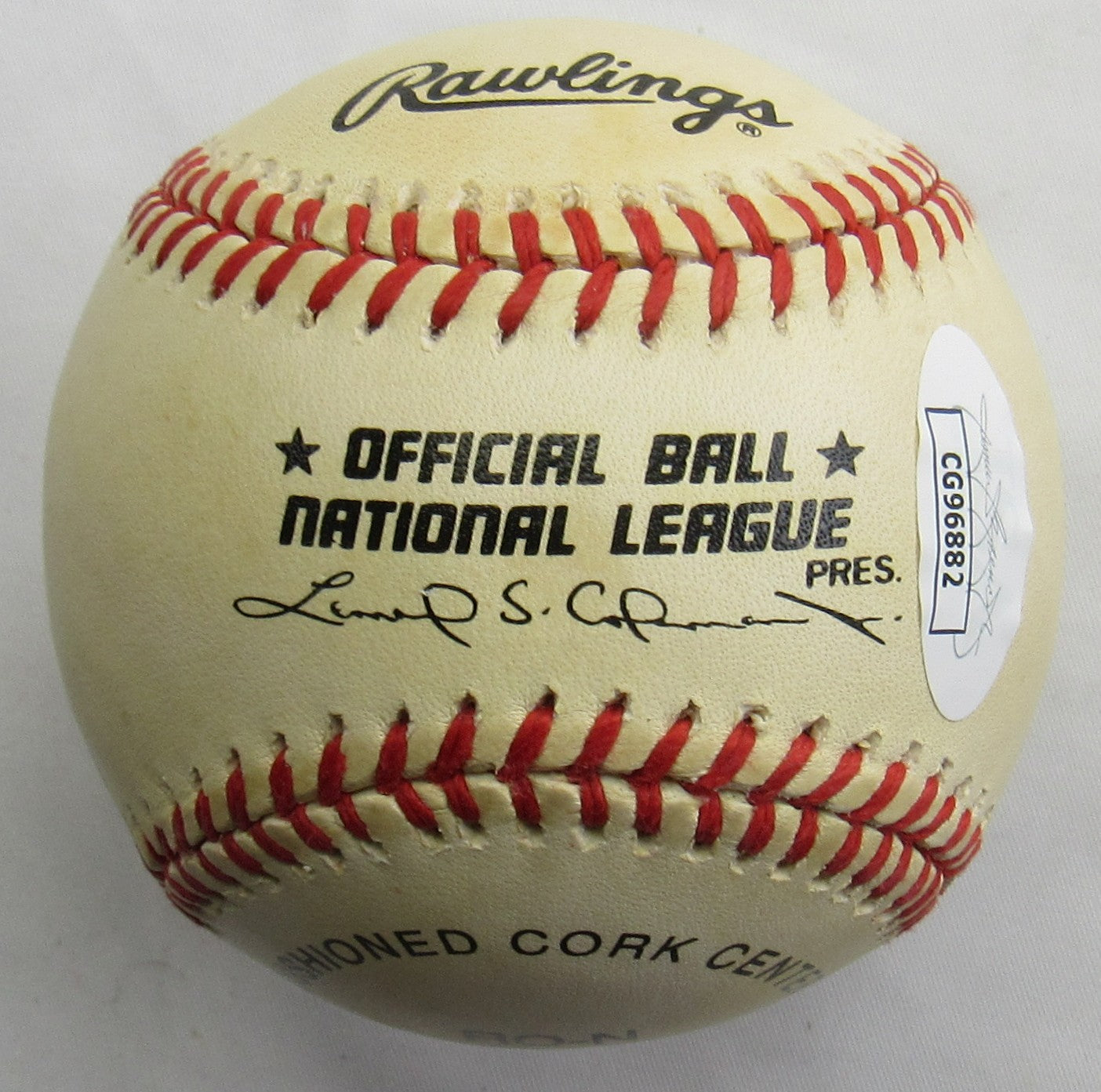 Johnny Bench Signed Auto Baseball JSA CG96882