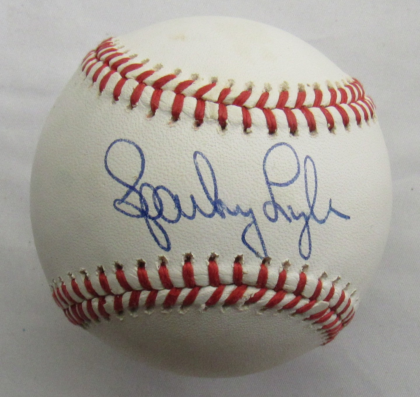 Sparky Lyle Signed Auto Baseball JSA CG96912