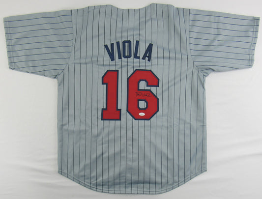 Frank Viola Signed Auto Autograph Replica Twins Jersey JSA Certified II