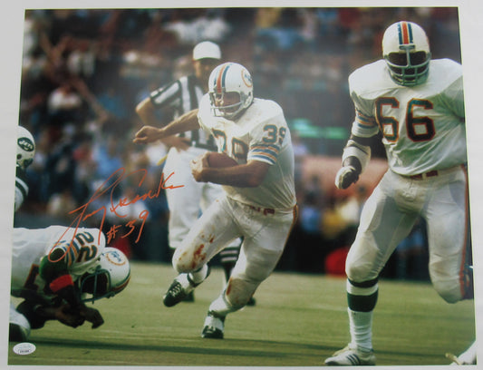 Larry Csonka Signed Auto Autograph 16x20 Photo JSA Witness WB019890