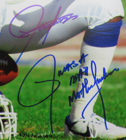 Lawrence Taylor Signed Auto Autograph 16x20 Photo JSA Witness WB041238