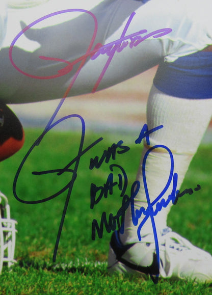 Lawrence Taylor Signed Auto Autograph 16x20 Photo w/ Insc JSA Witness WB041241