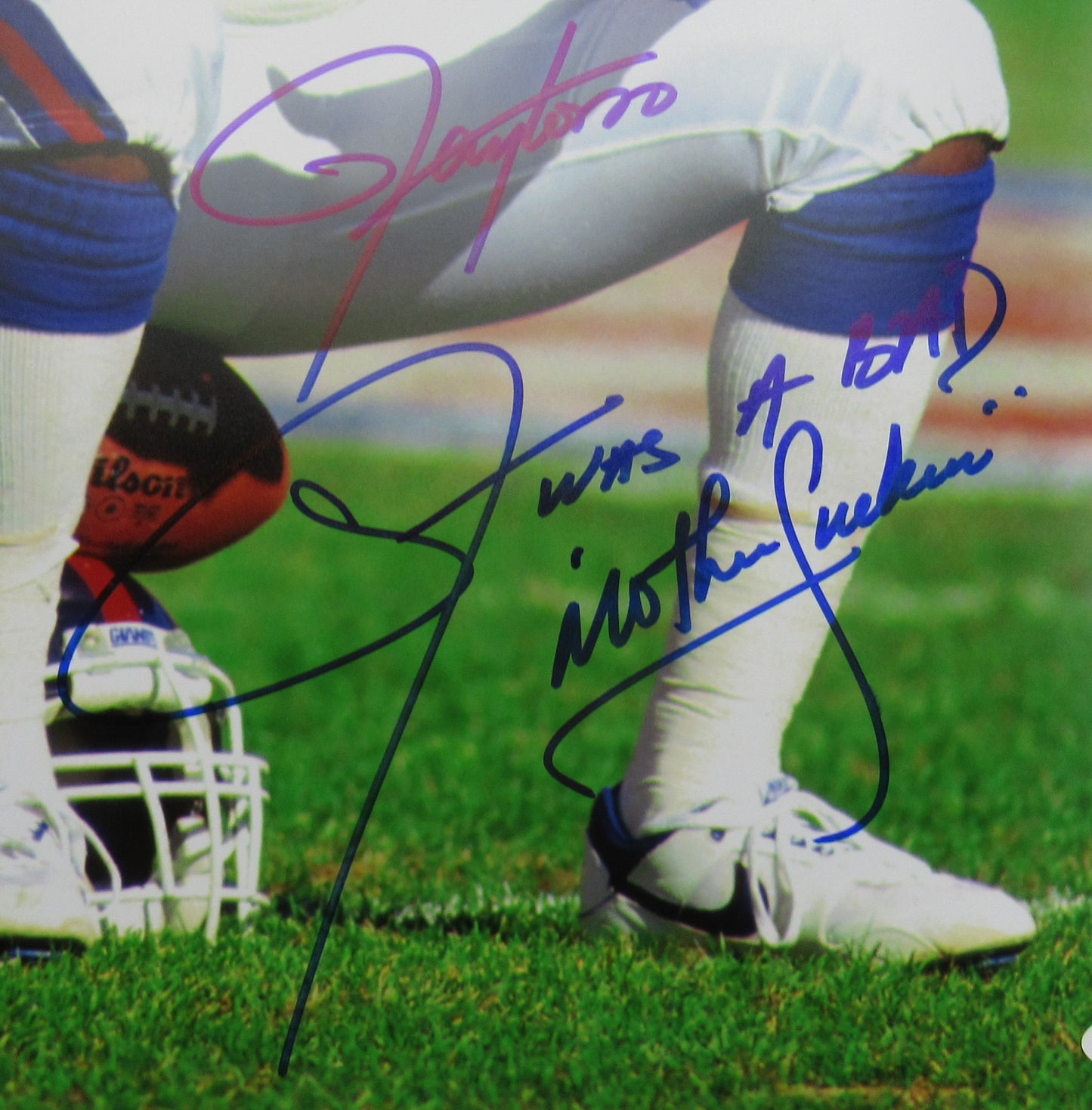 Lawrence Taylor Signed Auto Autograph 16x20 Photo w/ Insc JSA Witness WB041255