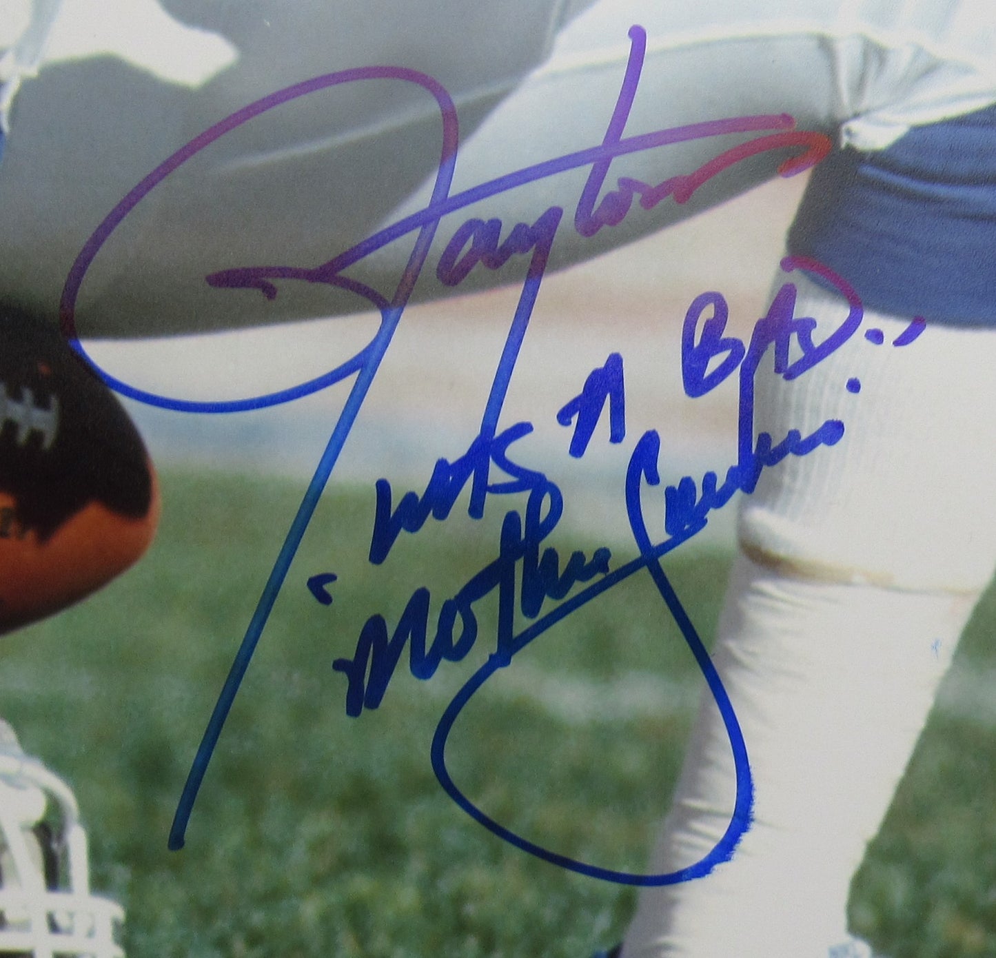 Lawrence Taylor Signed Auto Autograph 16x20 Photo w/ Insc JSA Witness WB041244