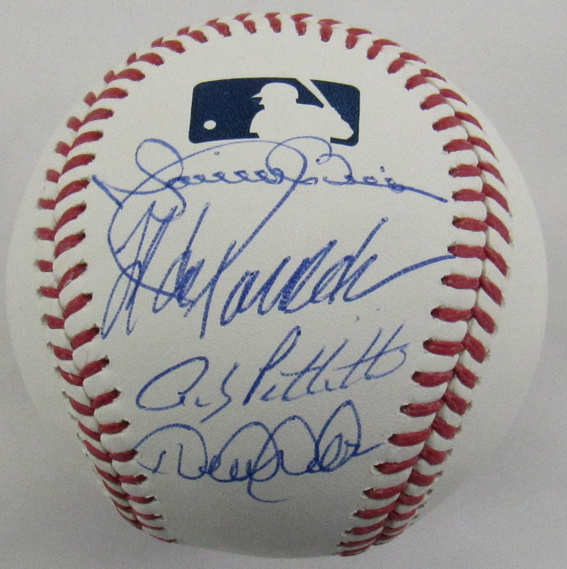 Derek Jeter Mariano Rivera Jorge Posada Andy Pettitte Signed Auto Autograph Baseball JSA LOA YY40884