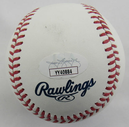 Derek Jeter Mariano Rivera Jorge Posada Andy Pettitte Signed Auto Autograph Baseball JSA LOA YY40884