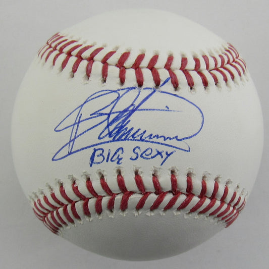 Bartolo Colon Signed Auto Autograph Baseball w/ Insc JSA Witness WB379957