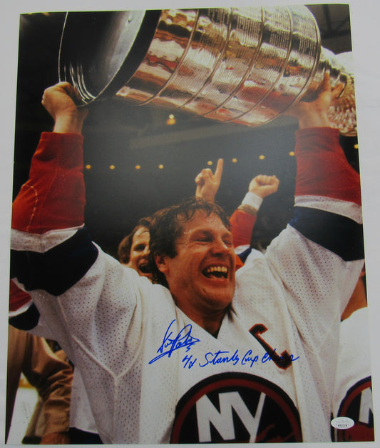 Denis Potvin Signed Auto Autograph 16x20 Photo JSA Witness COA