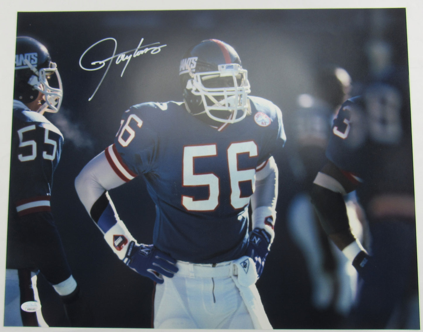 Lawrence Taylor Signed Auto Autograph 16x20 Photo JSA Witness COA III