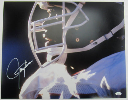 Lawrence Taylor Signed Auto Autograph 16x20 Photo JSA Witness COA IV