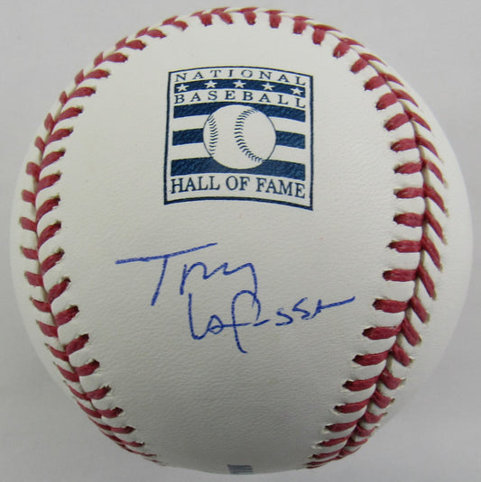 Tony LaRussa Signed Auto Autograph Rawlings HOF Baseball JSA Witness COA