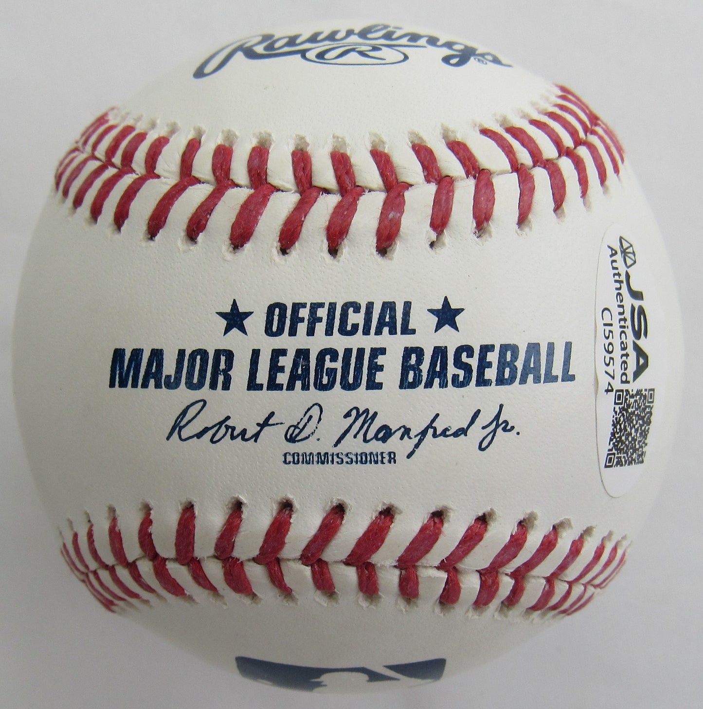 Ben Rice Signed Auto Baseball JSA CI59574