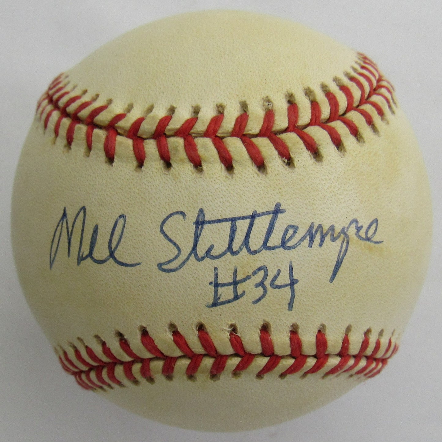 Mel Stottlemyre Signed Auto Baseball JSA CI59492