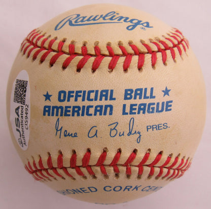 Mel Stottlemyre Signed Auto Baseball JSA CI59492