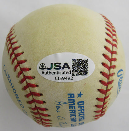Mel Stottlemyre Signed Auto Baseball JSA CI59492