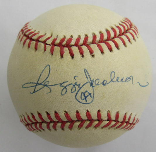 Reggie Jackson Signed Auto Baseball JSA CI59517