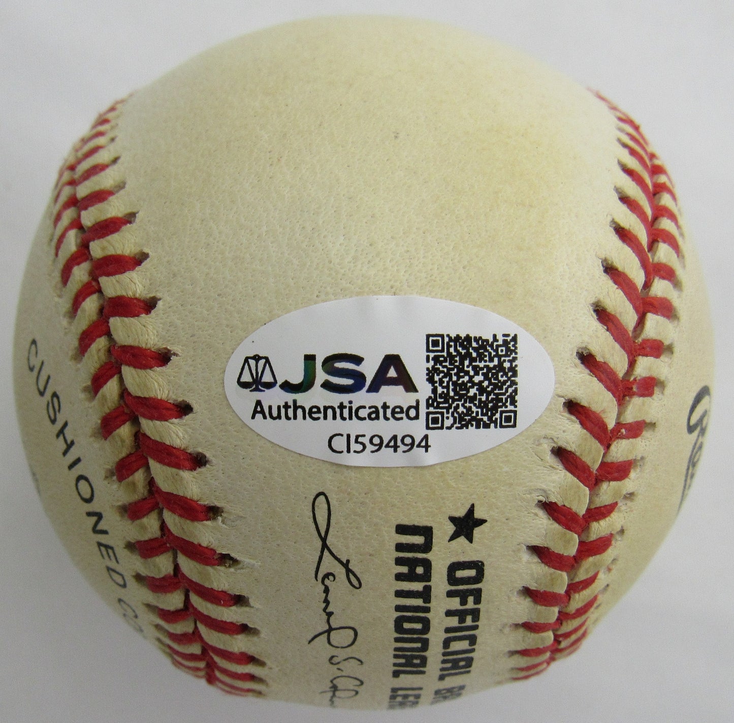 Tom Seaver Signed Auto Baseball JSA CI59494