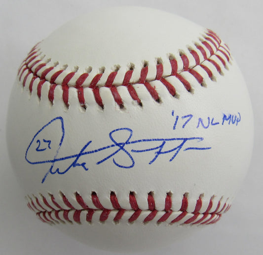 Giancarlo Stanton Signed Auto Baseball JSA CI59595