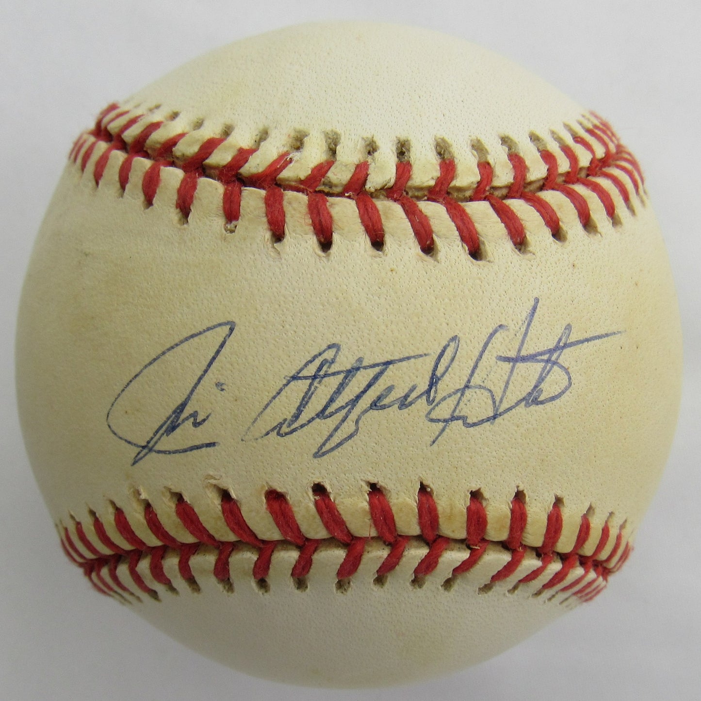 Jim Catfish Hunter Signed Auto Baseball JSA CI59523
