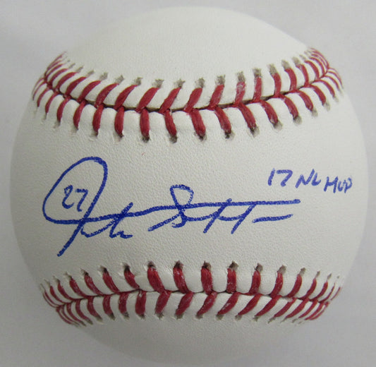 Giancarlo Stanton Signed Auto Baseball JSA CI59596