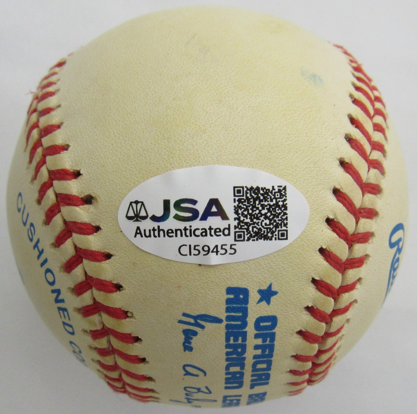 Rod Carew Signed Auto Baseball JSA CI59455