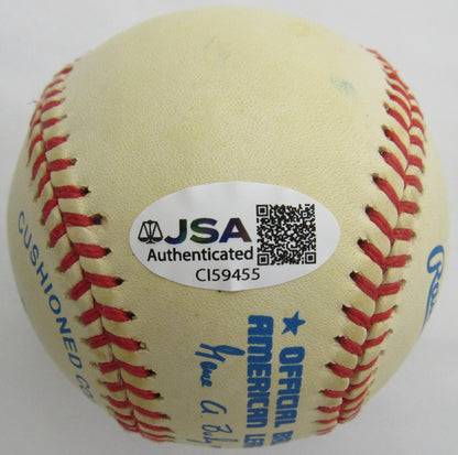 Rod Carew Signed Auto Baseball JSA CI59455