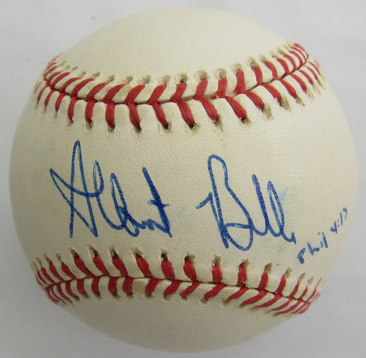 Albert Belle Signed Auto Baseball JSA CI59458