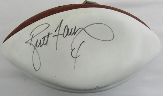 Brett Favre Signed Auto Autograph Wilson Football JSA AU60241