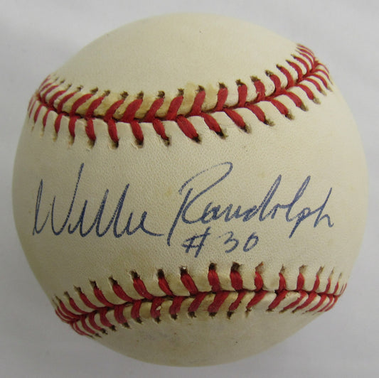 Willie Randolph Signed Auto Baseball JSA CI59440