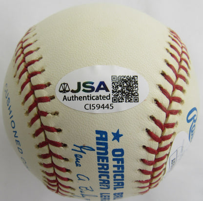 Roger Clemens w/Cy Young 7 Insc - Signed Auto Baseball JSA CI59445