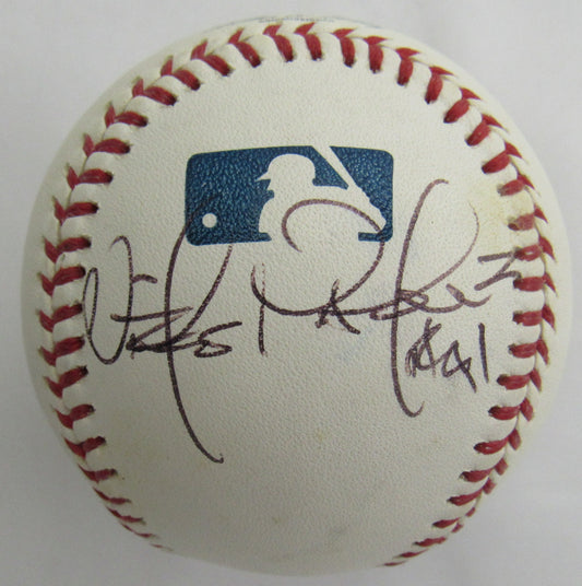 Victor Martinez Signed Auto Baseball JSA CI59439