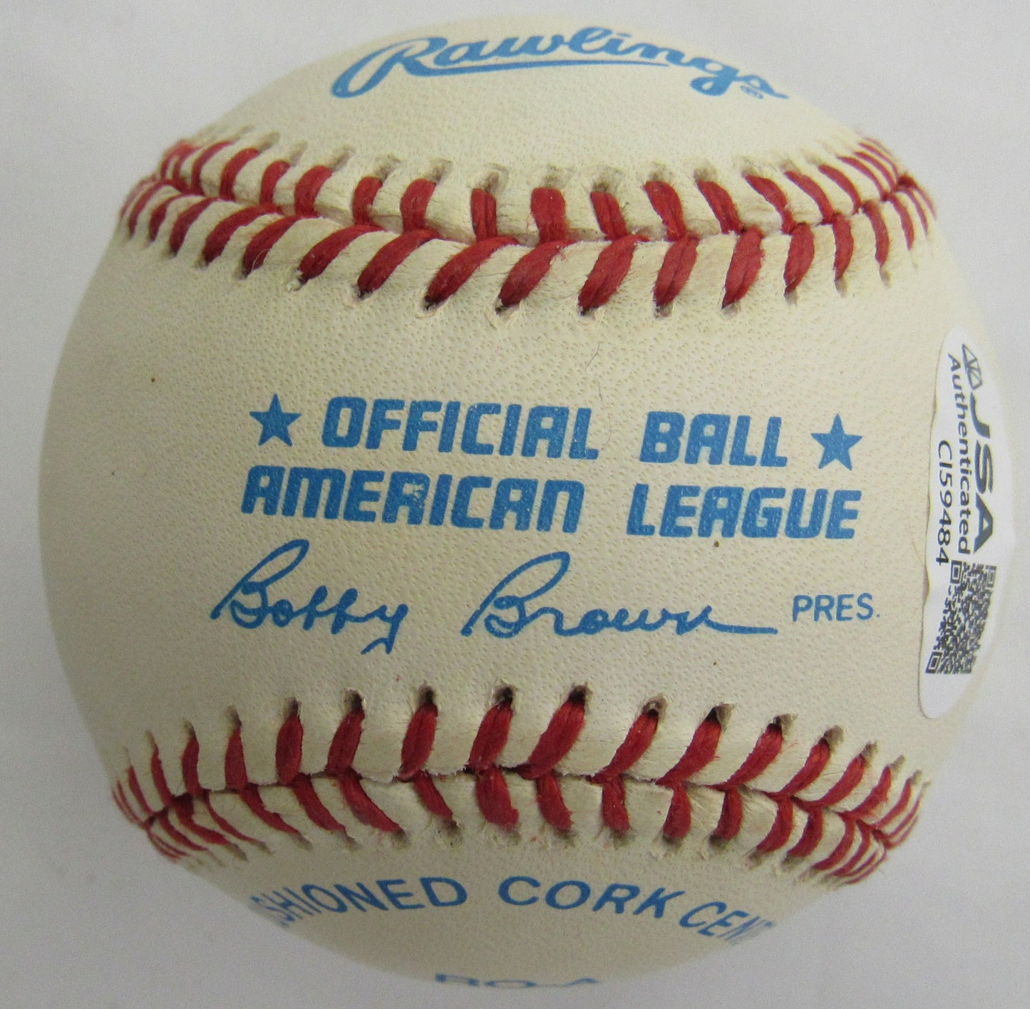 Nolan Ryan Signed Auto Baseball JSA CI59484 - pristine sold 11-22