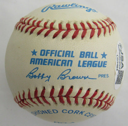 Nolan Ryan Signed Auto Baseball JSA CI59484 - pristine sold 11-22