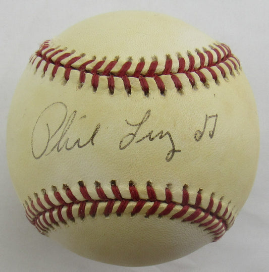 Phil Linz Signed Auto Rawlings Baseball B153