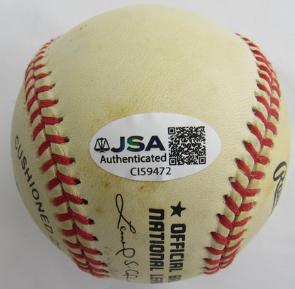 Bobby Bonds Signed Auto Baseball JSA CI59472 - pristine sold 11-21