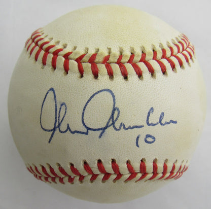 Chris Chambliss Signed Auto Baseball CI59443