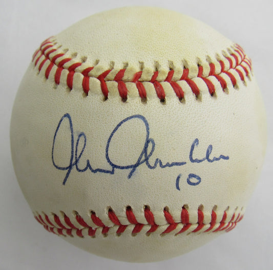Chris Chambliss Signed Auto Baseball CI59443
