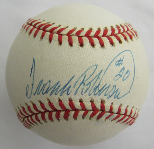 Frank Robinson Signed Auto Baseball CI59499