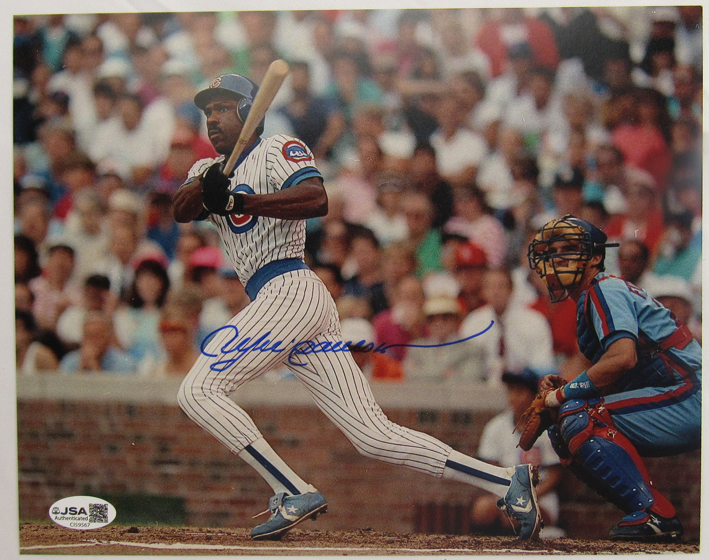 Andre Dawson Signed Auto 8x10 Photo JSA CI59567