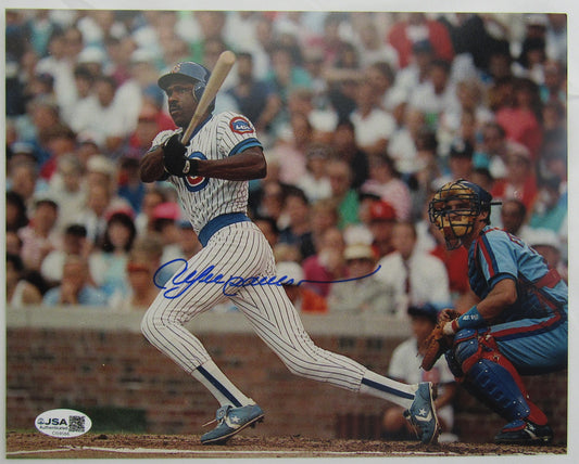 Andre Dawson Signed Auto 8x10 Photo JSA CI59566